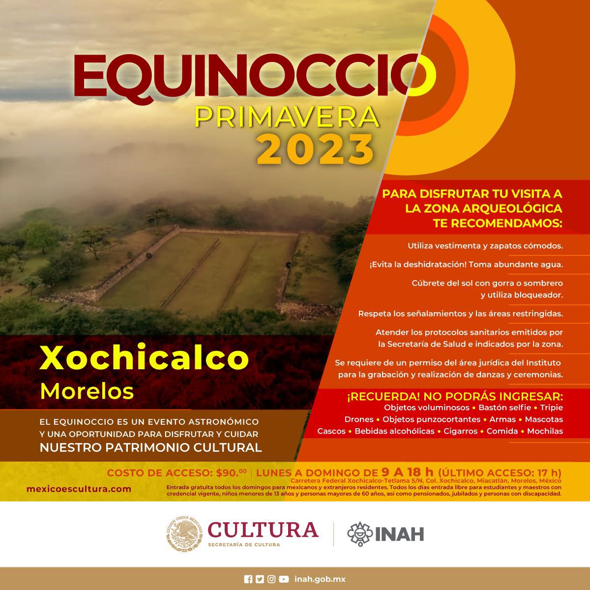 zona arqueologica de xochicalco