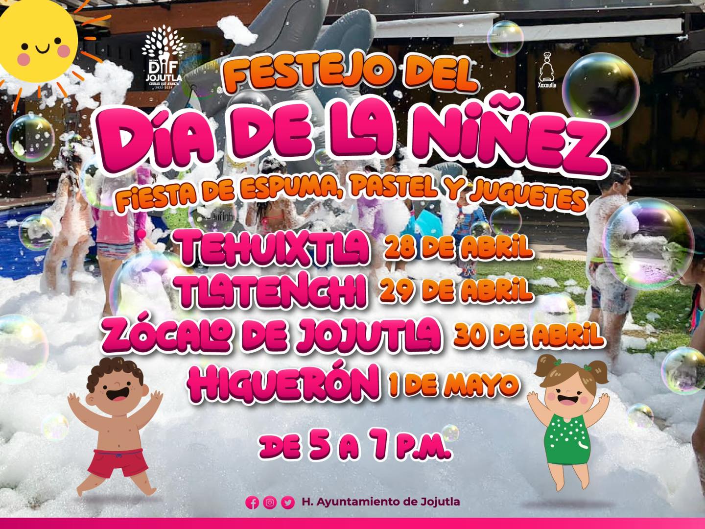 dia del niño en jojutla