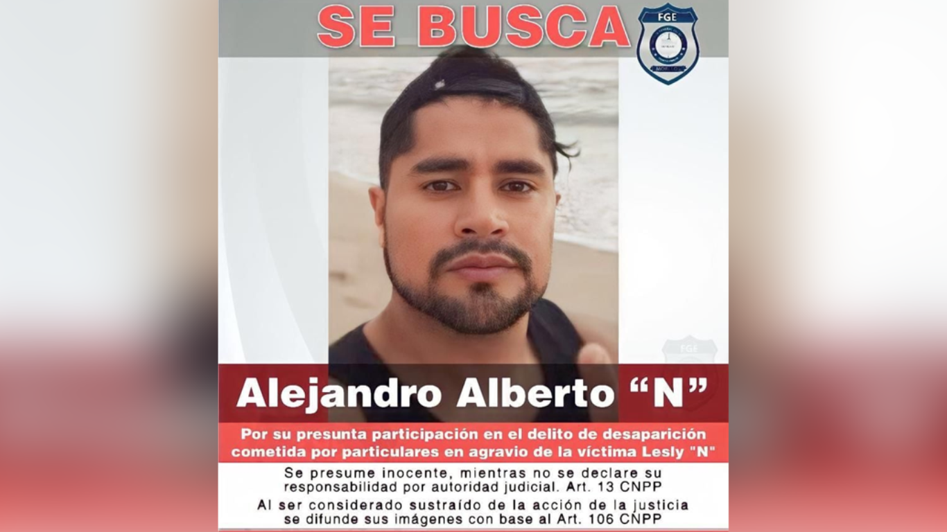 se busca al agresor de lesly martinez