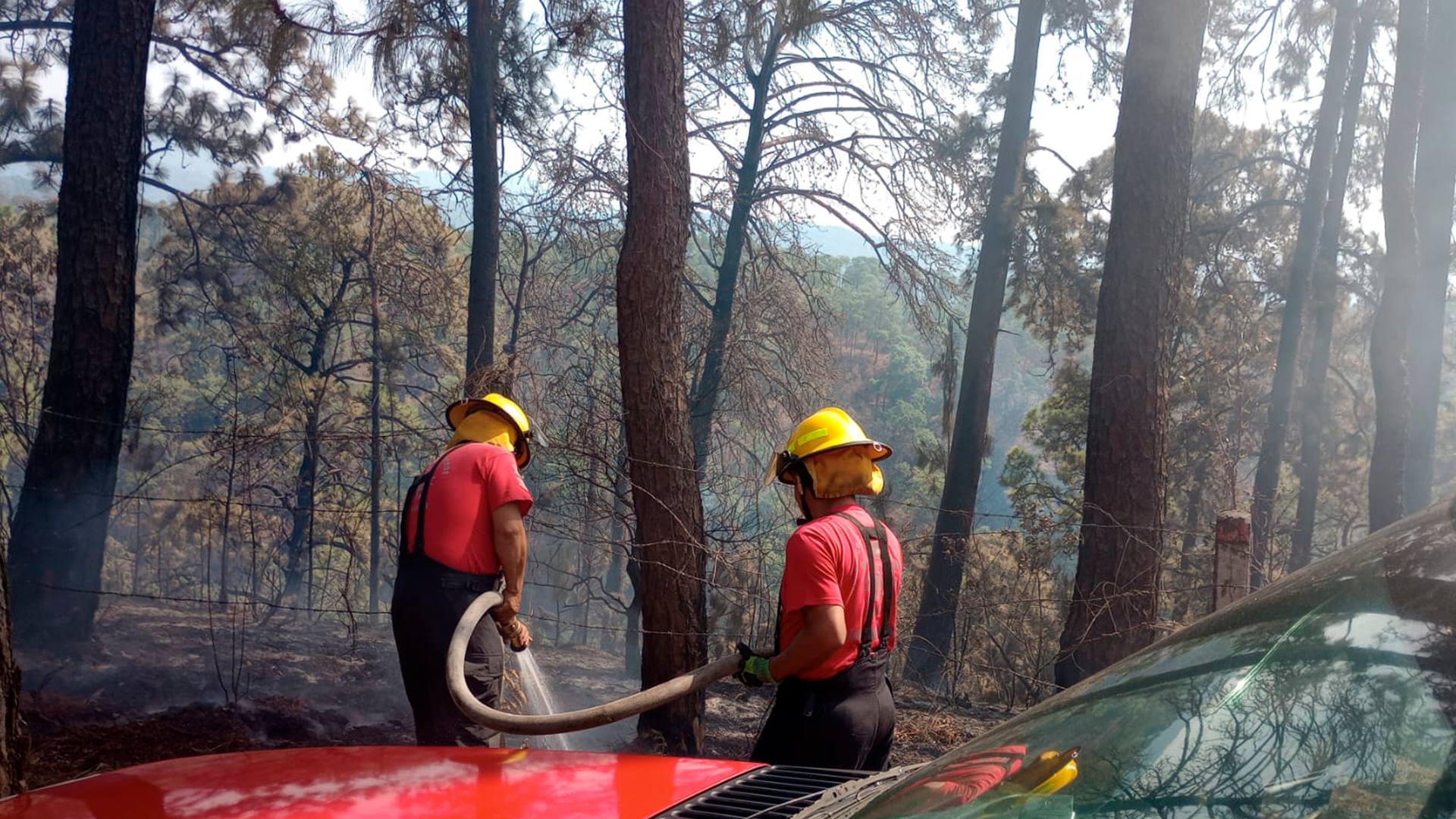 incendio forestal en cuernavaca