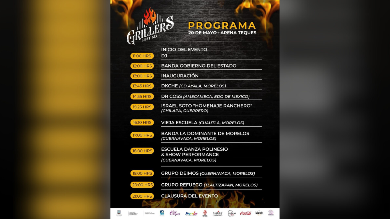grillers fest cuando y donde es