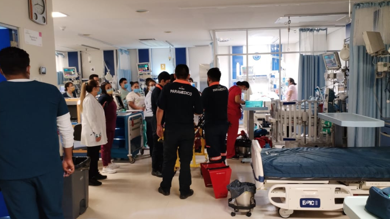 incendio afecta a menores