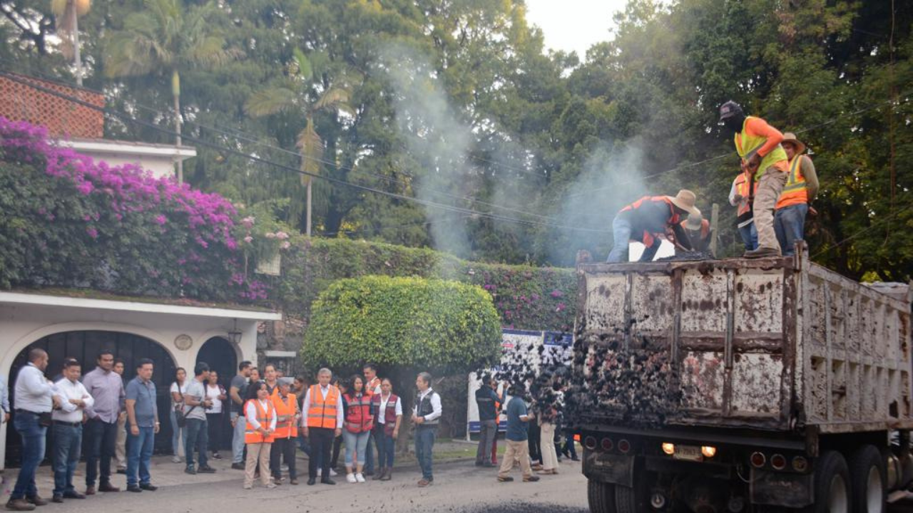 pavimentan calles rancho cortes