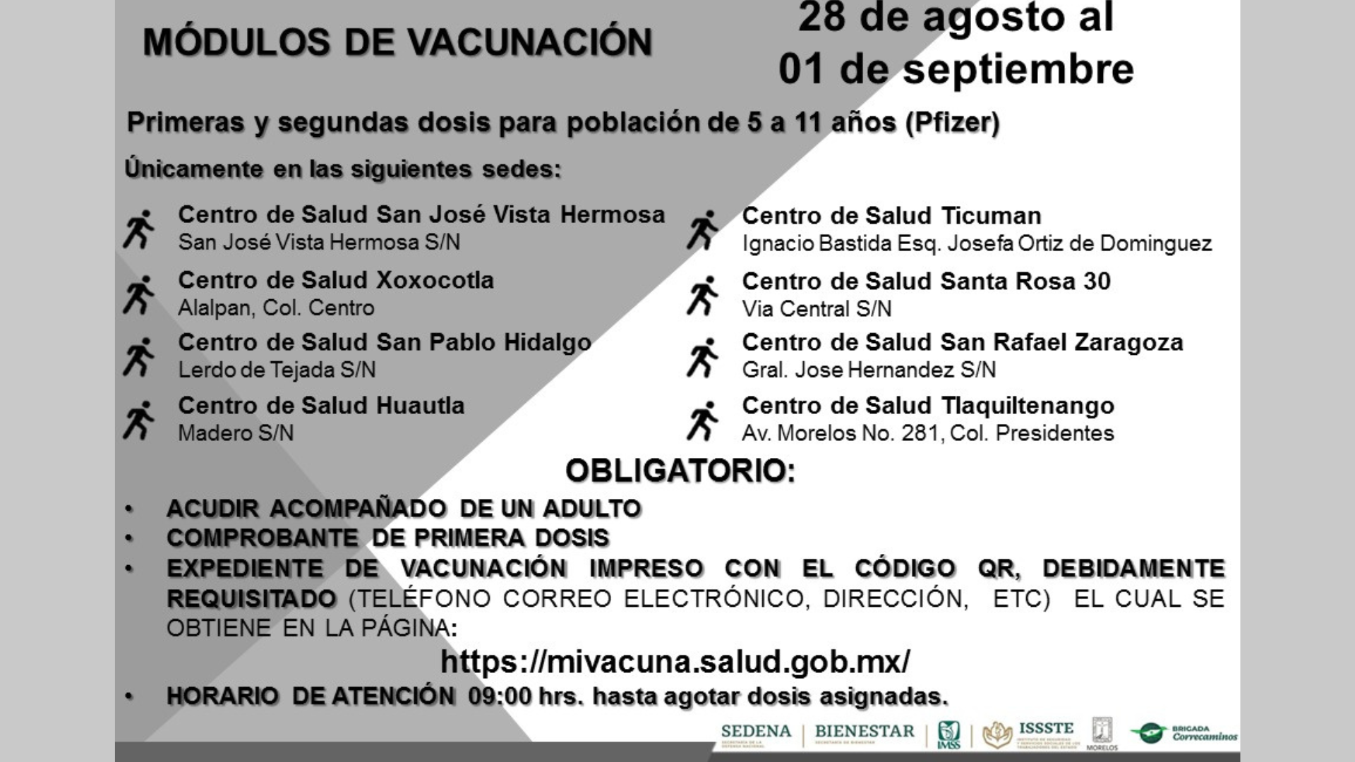 vacunas covid niños morelos