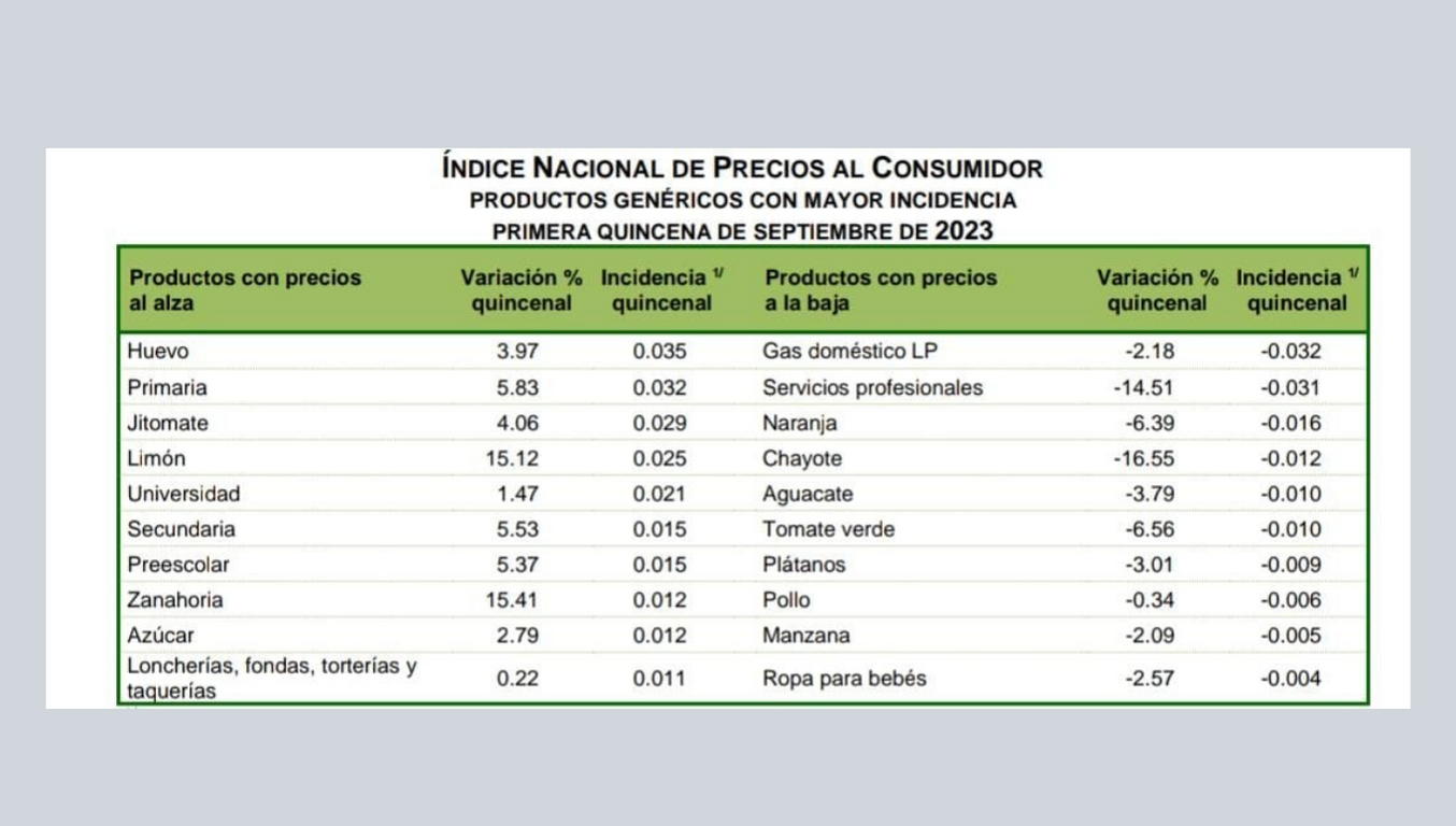 productos servicios basicos