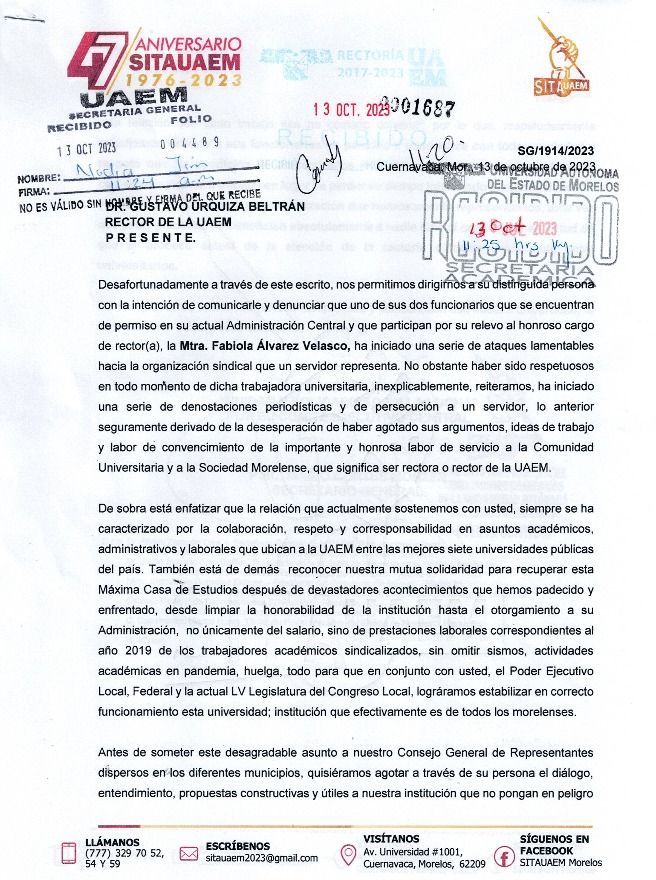 uaem sindicato encuentros