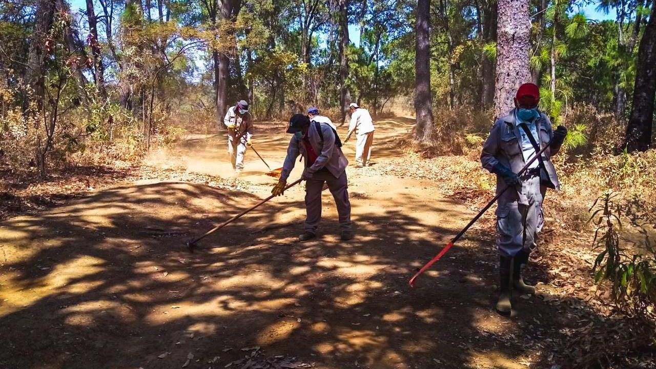 SEPRAC mantiene medidas preventivas para evitar incendios en Cuernavaca