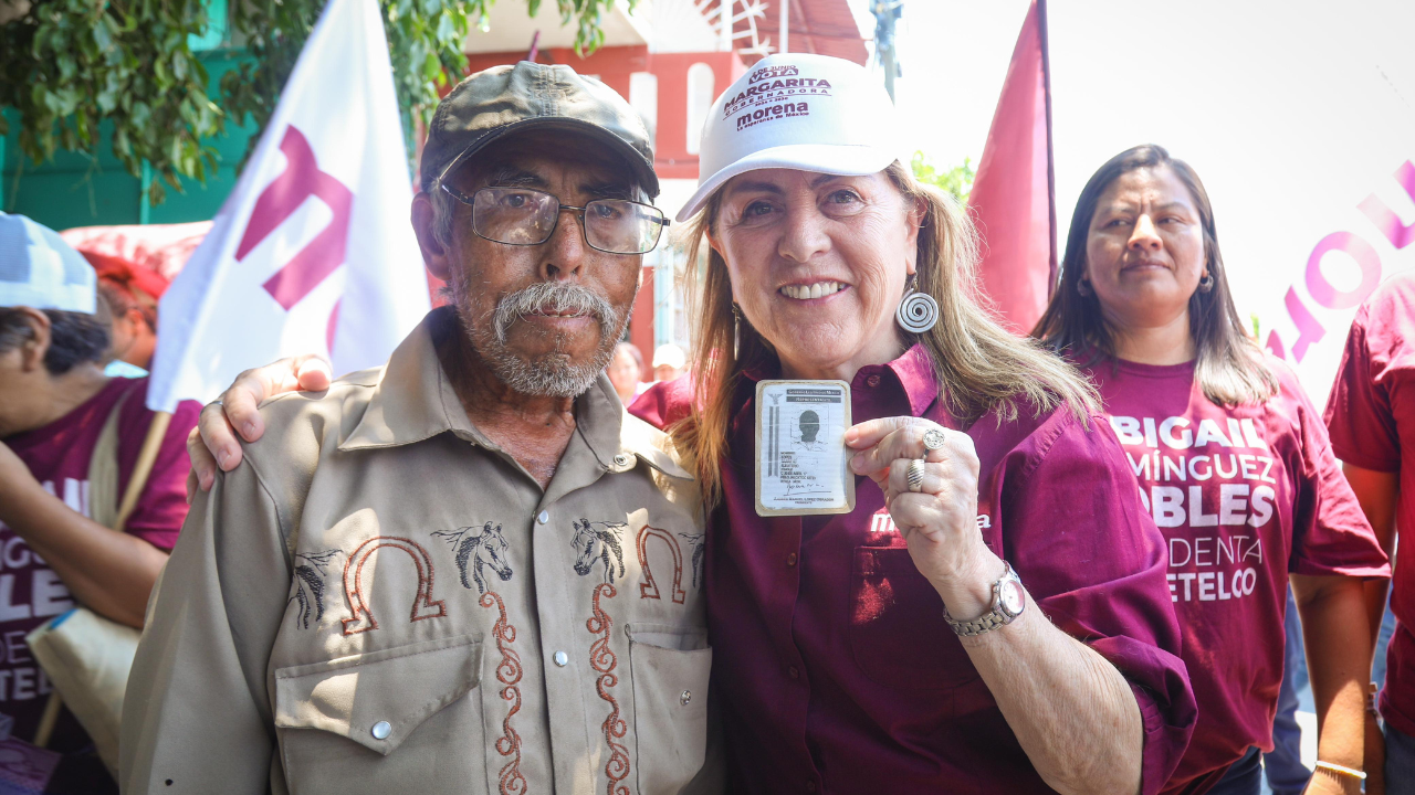 Jantetelco se suma a la campaña de Margarita González Saravia