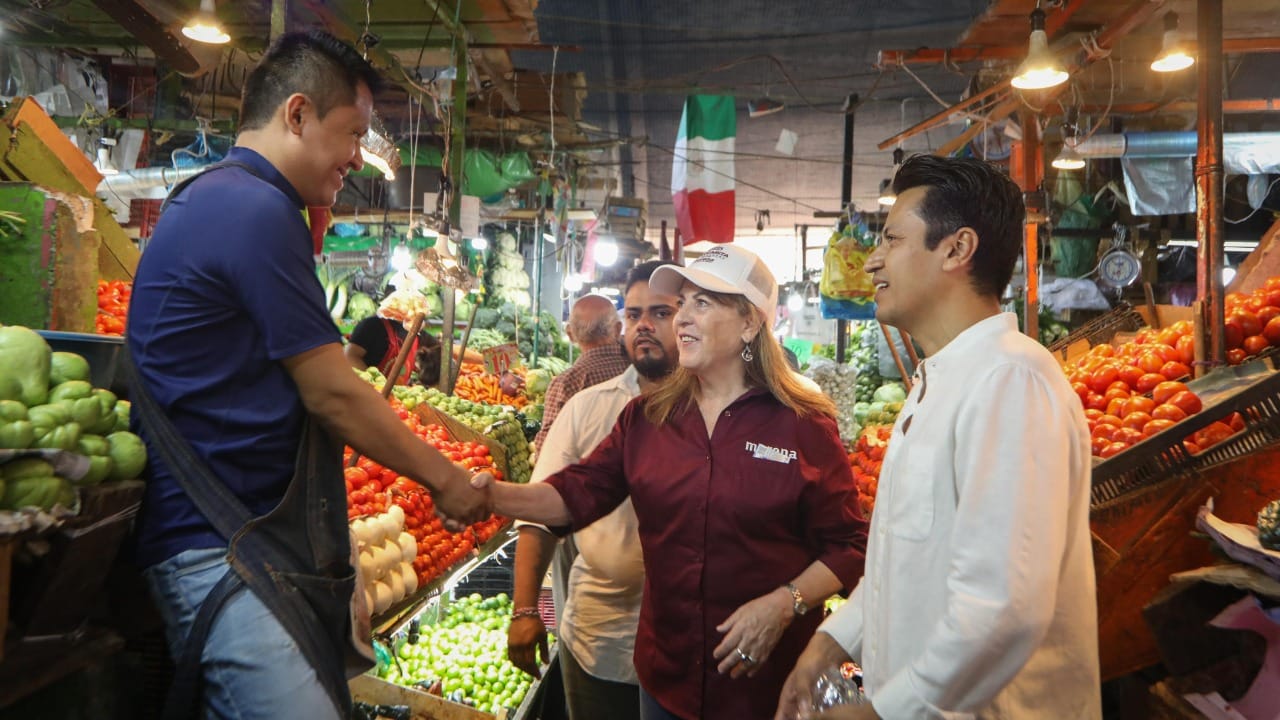 margarita gonzalez saravia en el mercado adolfo lopez mateos