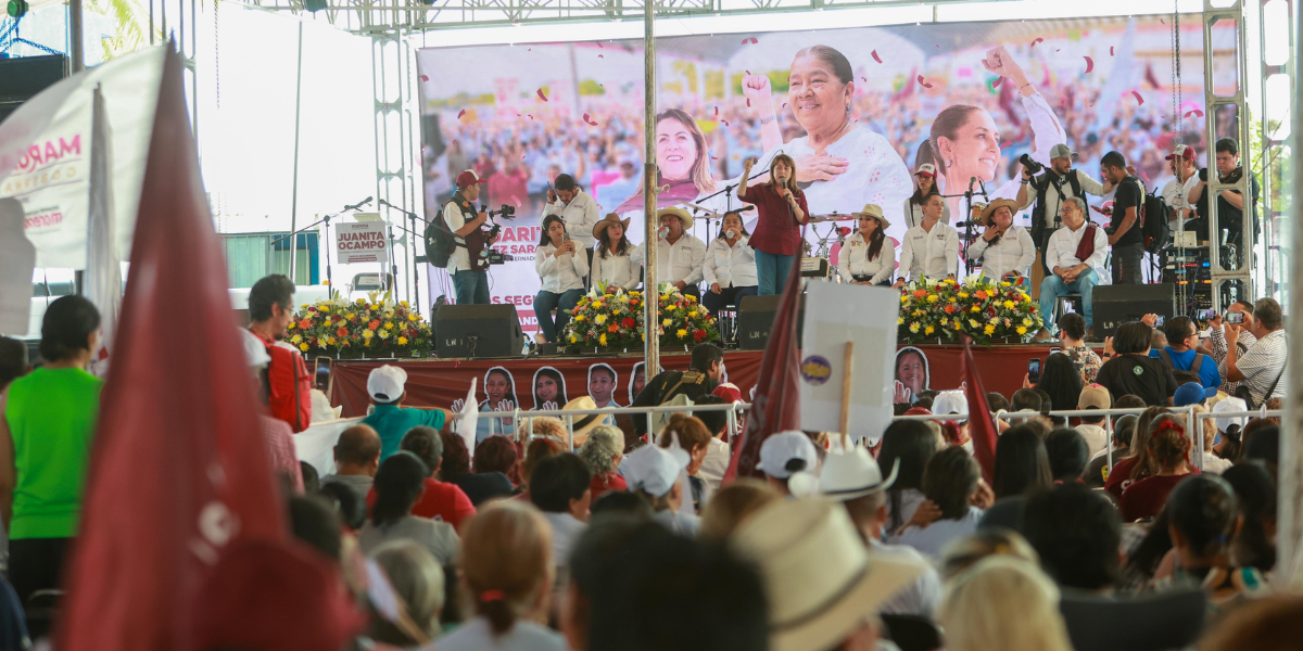 Miles escucharon su mensaje en Temixco.