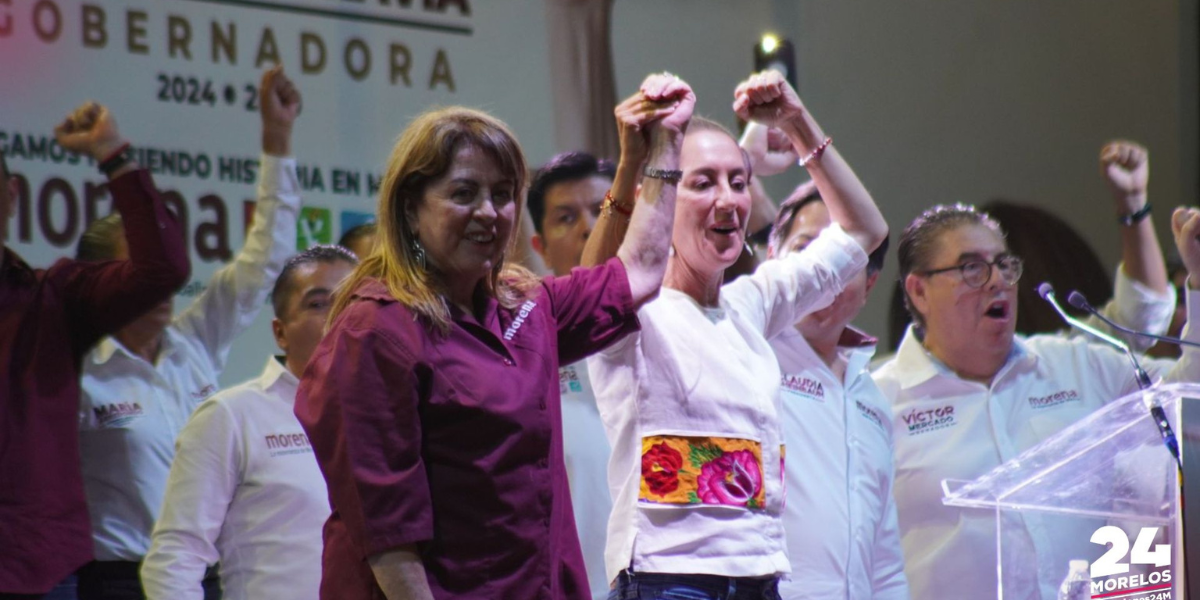Margarita González Saravia, emite un profundo discurso.