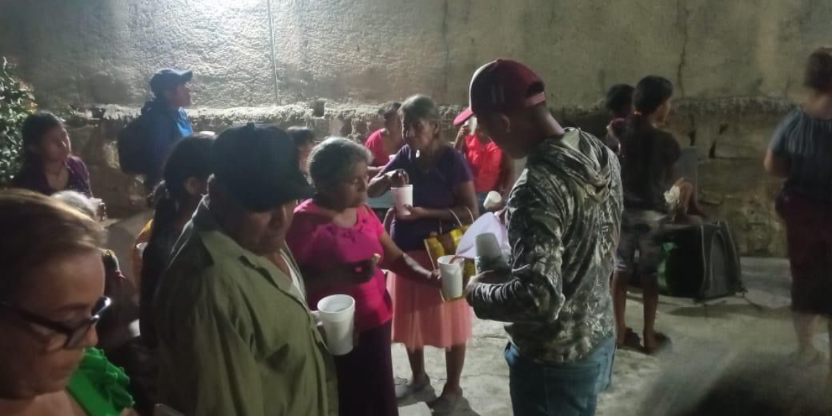 Fueron trasladados a un albergue temporal