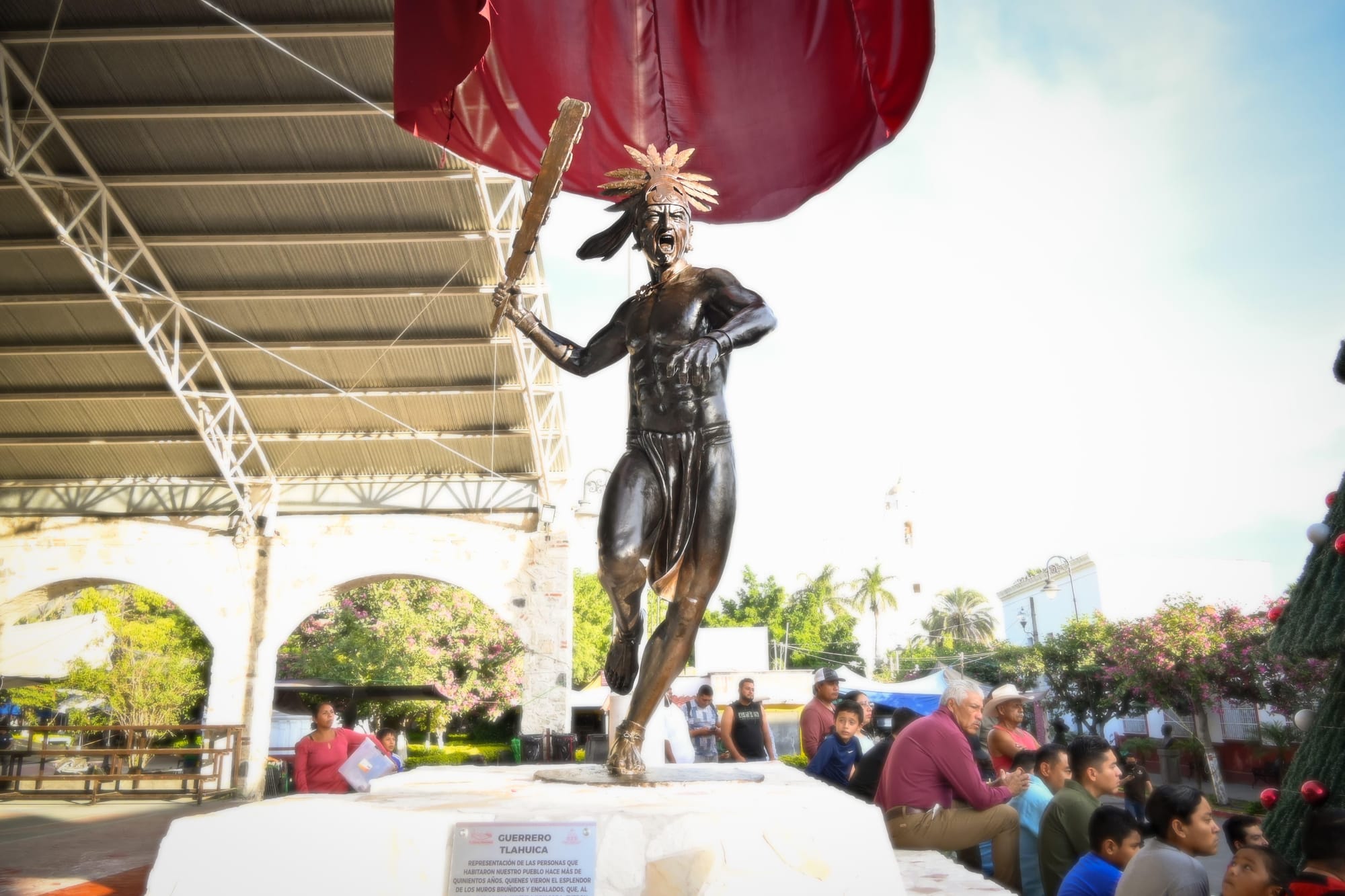Estatua Tlahuica.