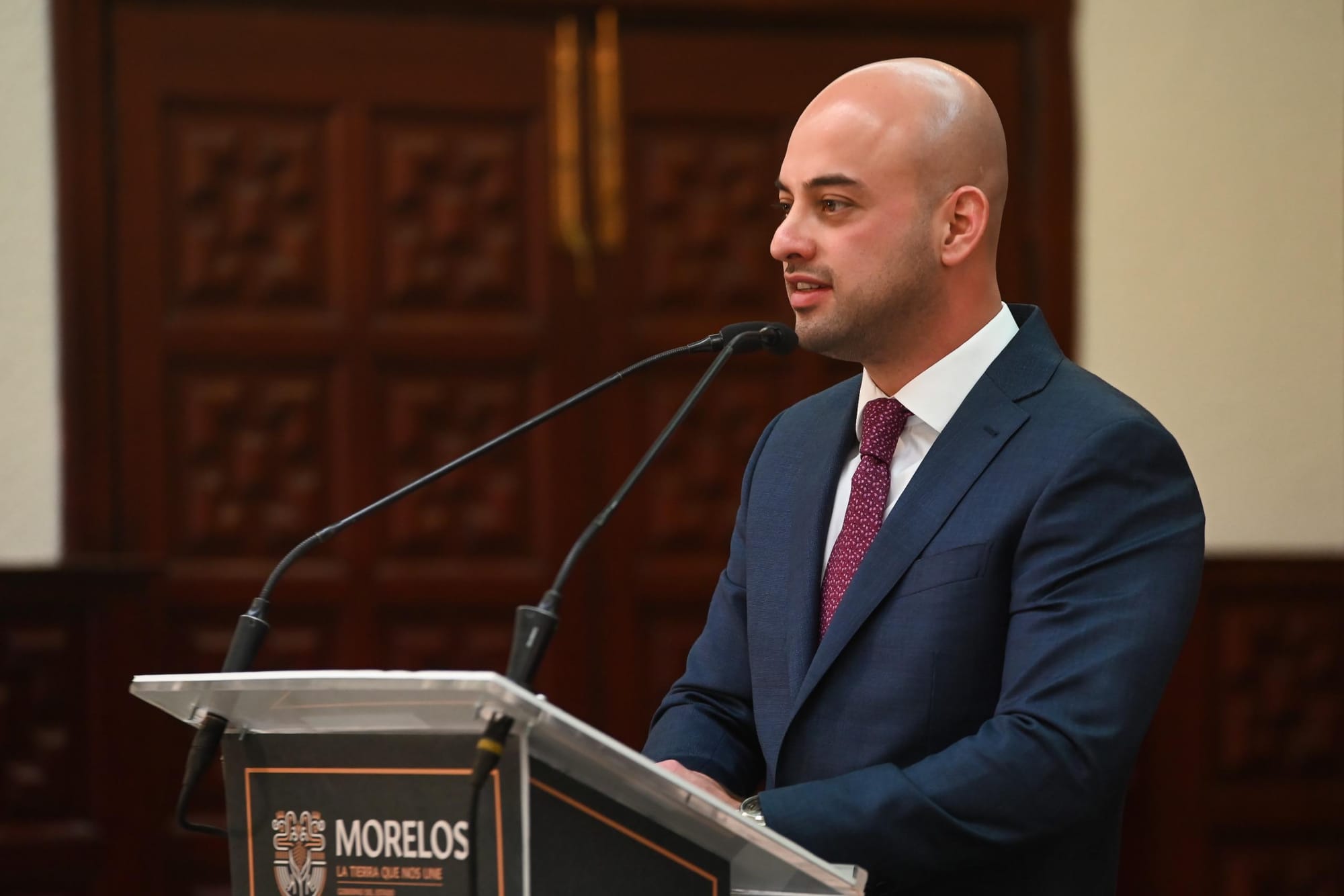 Édgar Maldona, consejero jurídico de Morelos.