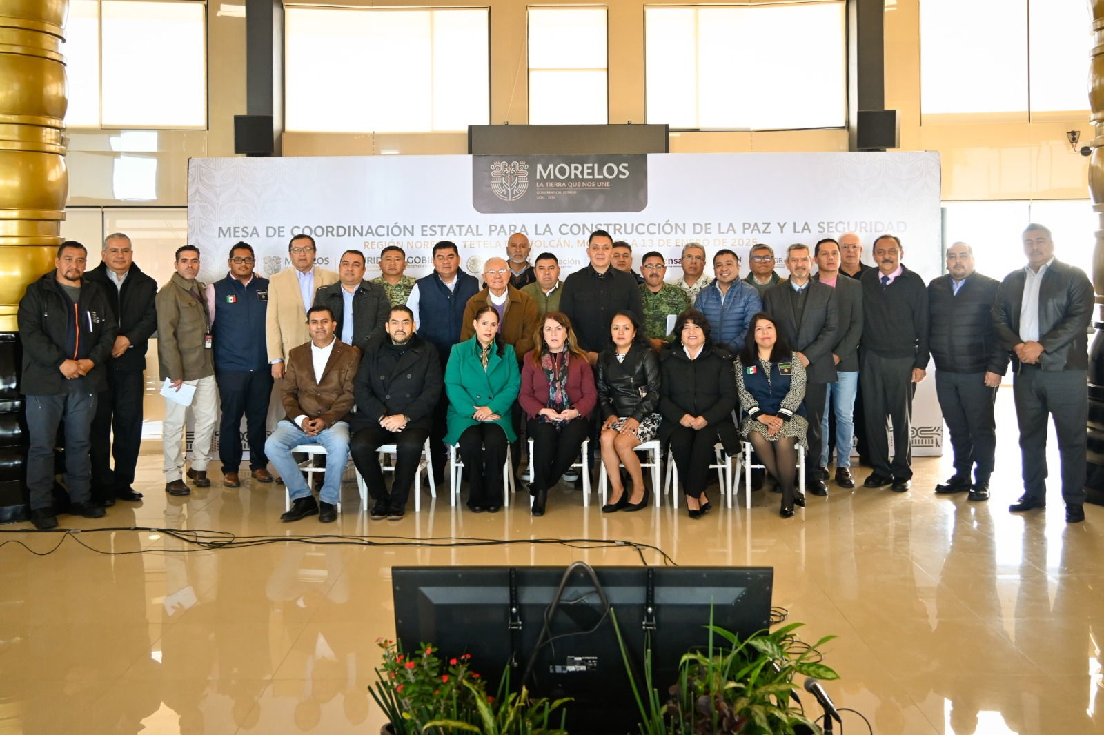 Encabeza Margarita González Saravia mesa de coordinación estatal para la construcción de paz y seguridad 