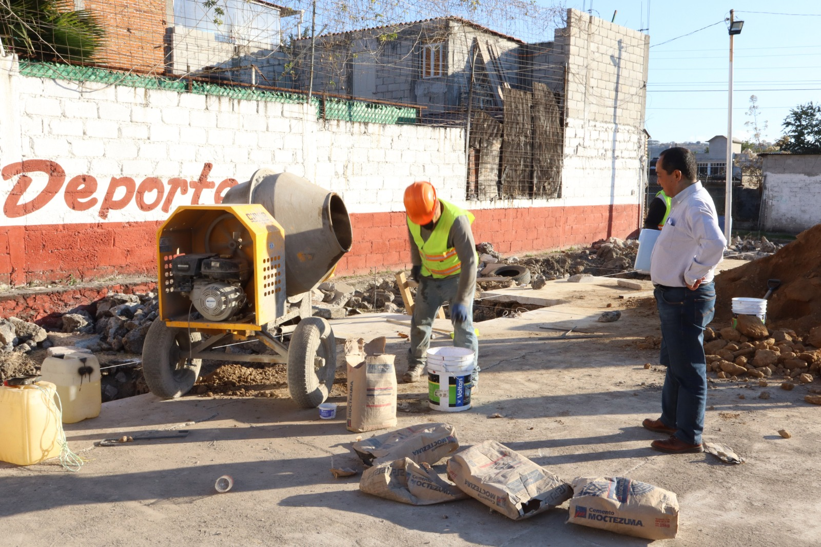 Gestionó Secretaría de Bienestar Proyectos para infraestructura educativa y social