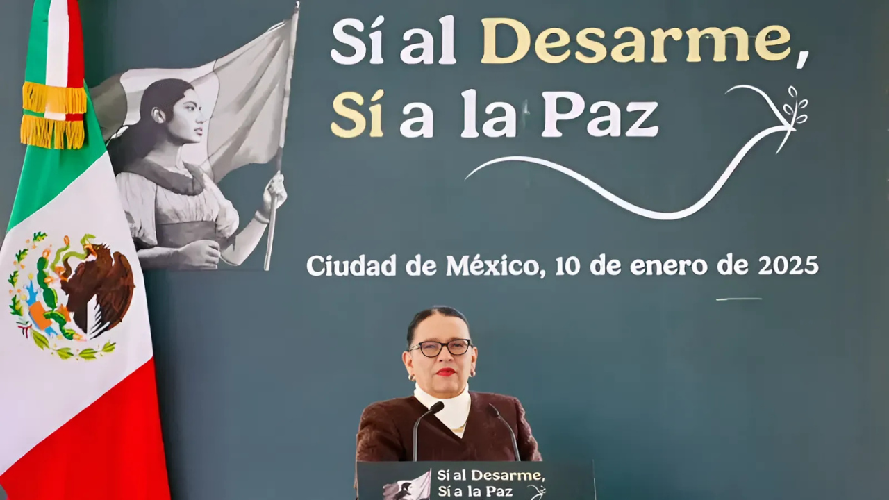  programa Sí al desarme, sí a la paz