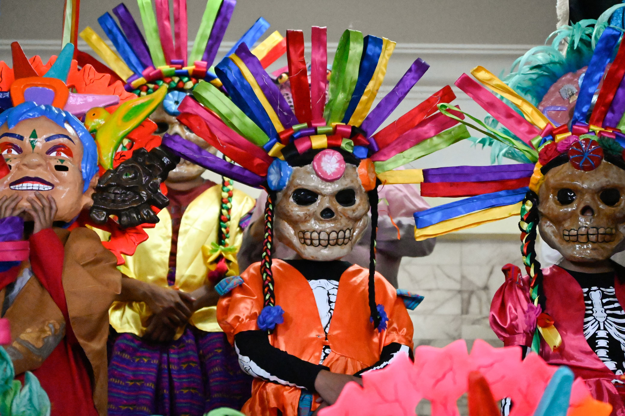 exposición "Mojiganga: 60 años de cartonería en Zacualpan de Amilpas"