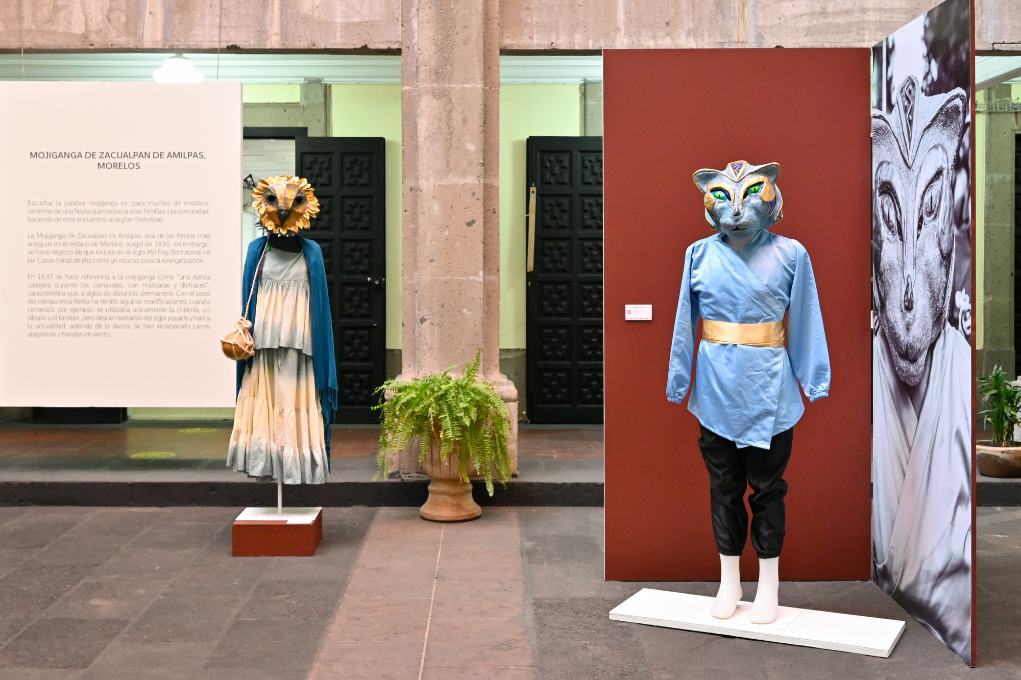 exposición "Mojiganga: 60 años de cartonería en Zacualpan de Amilpas"