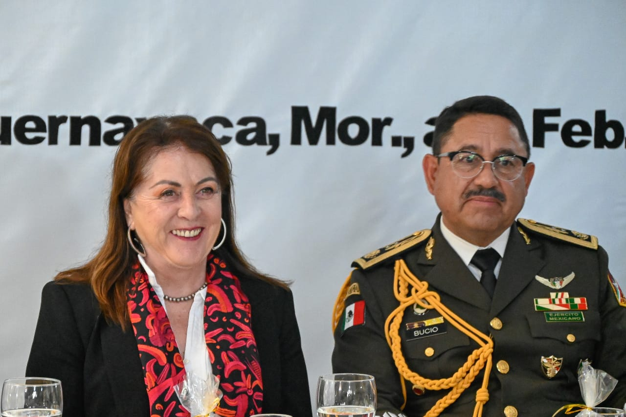 Destaca Margarita González Saravia labor de integrantes del Ejército Mexicano 