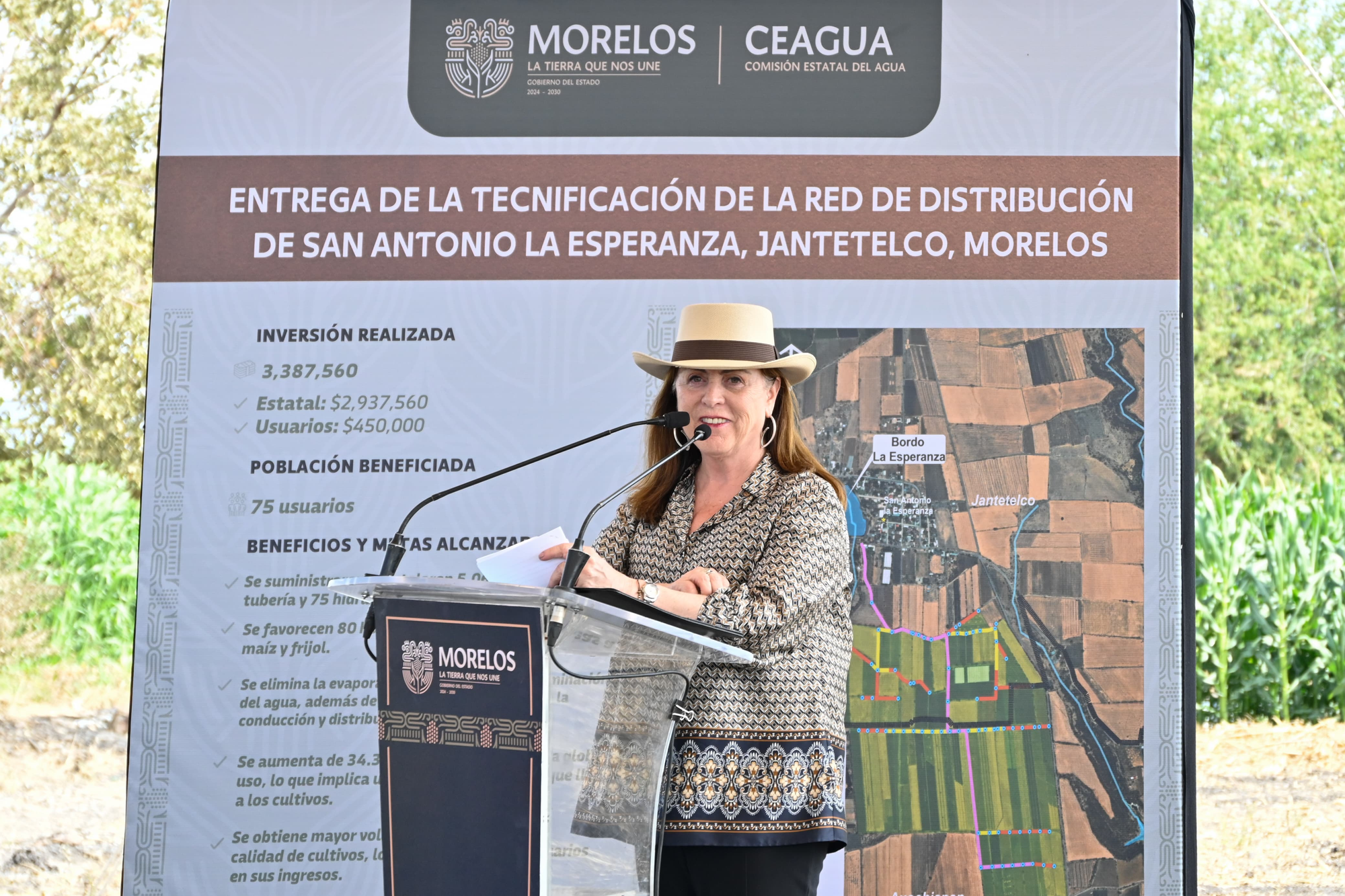 Construye Margarita González Saravia, un Morelos justo, productivo y con bienestar 