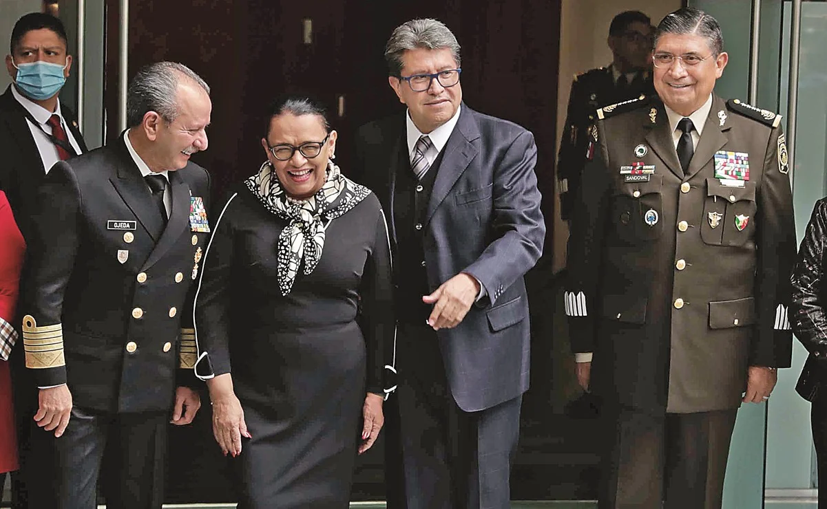 Comparece gabinete de seguridad en el Senado de la República