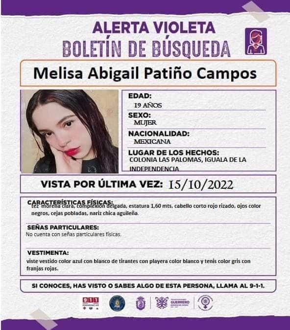Desaparece en Guerrero, alumna de la UTEZ Morelos