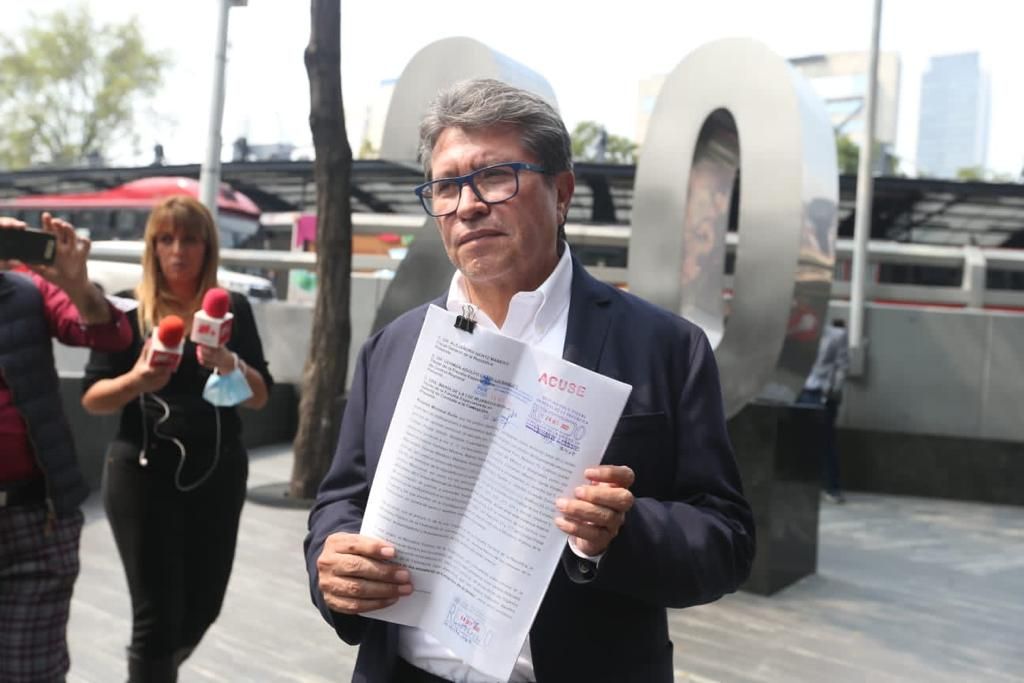 Formaliza Ricardo Monreal denuncia penal contra Layda Sansores