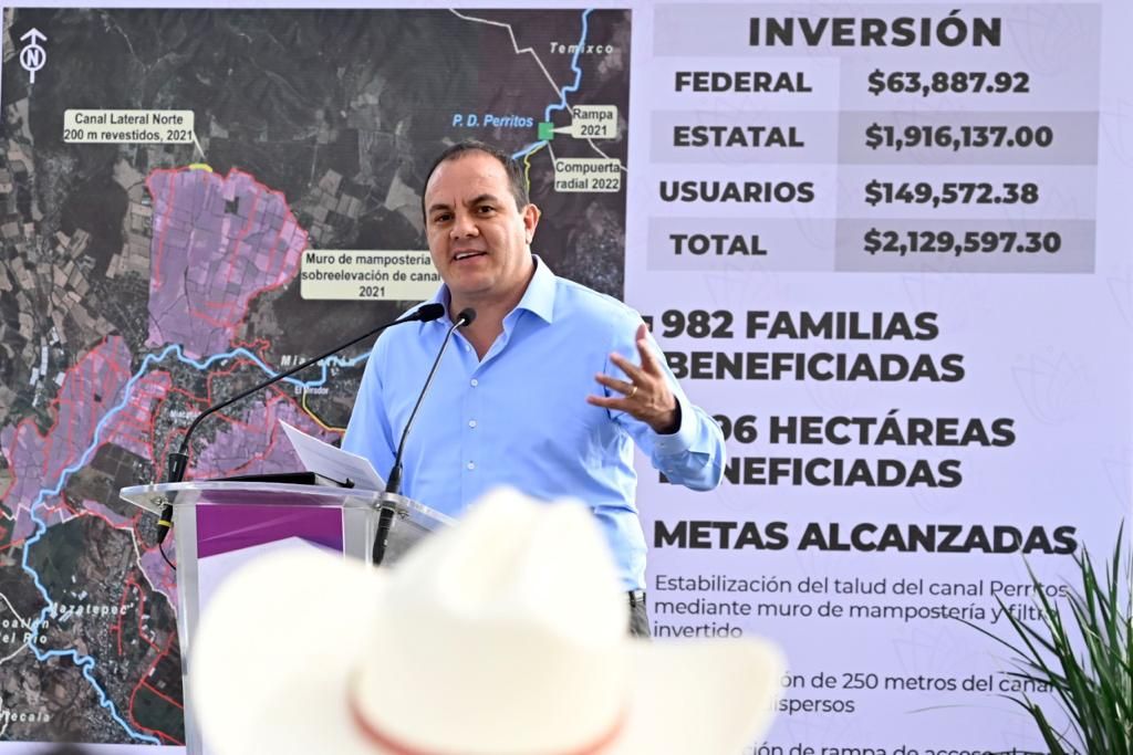 Invierte gobernador presupuesto para reparar laguna de Rodeo