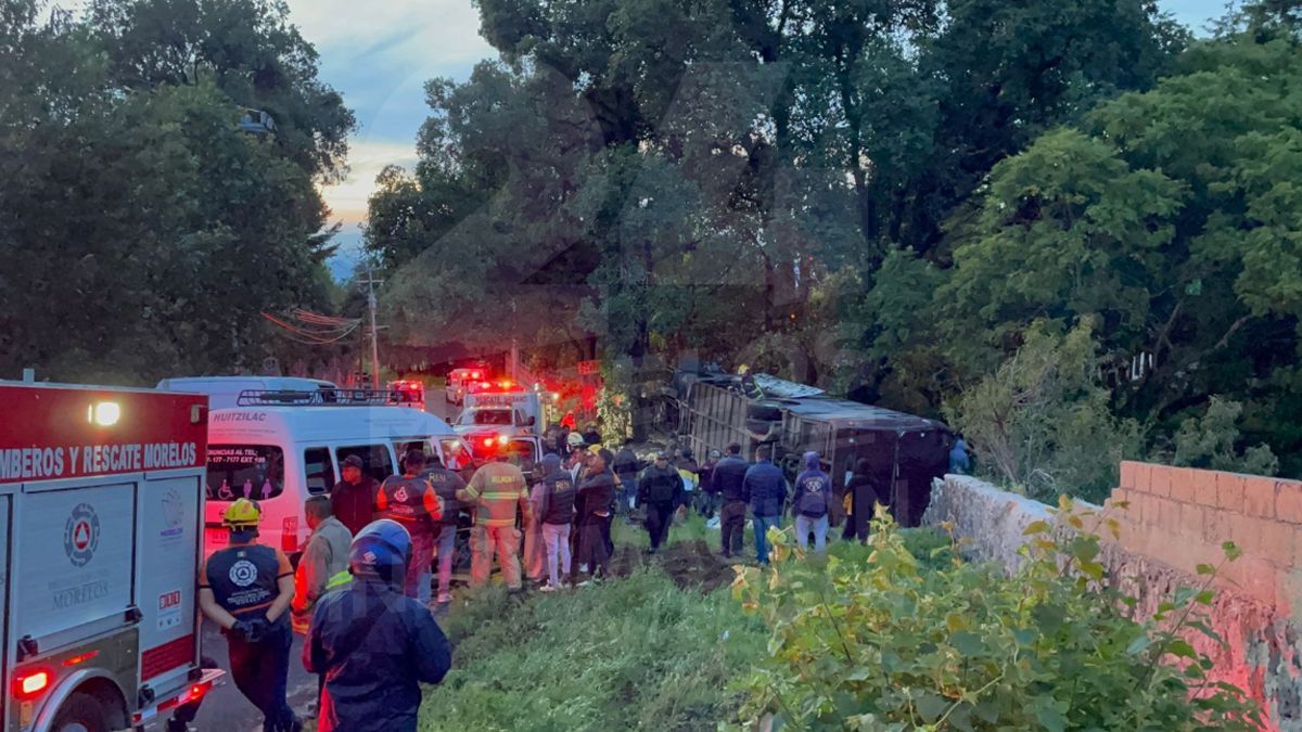 Cuatro muertos deja accidente en Huitzilac