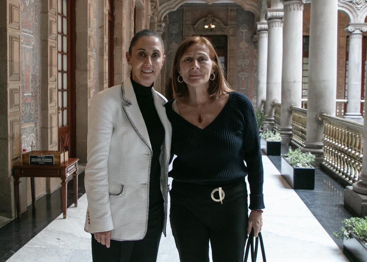 Claudia Sheinbaum se reunió con Tatiana Clouthier