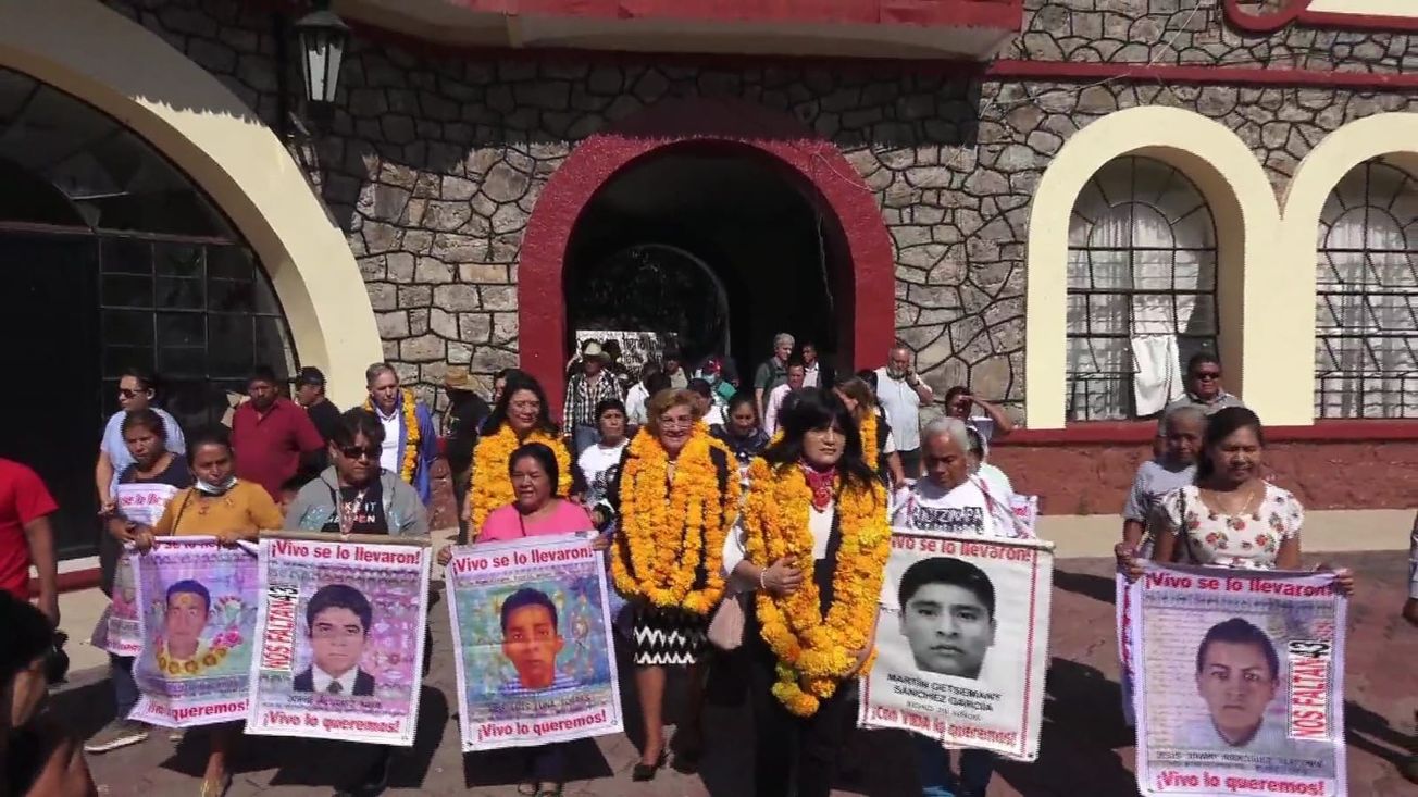 Arriba la CIDH a la Normal de Ayotzinapa para prestar el “Informe del Mecanismo Especial del Seguimiento al Asunto Ayotzinapa"