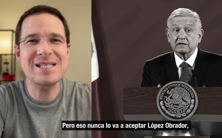 "No tiene palabra": Anaya acusa a AMLO tras marcha