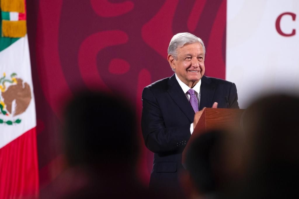 Afirma AMLO que en el Senado cuenta con apoyo para la Reforma Electoral
