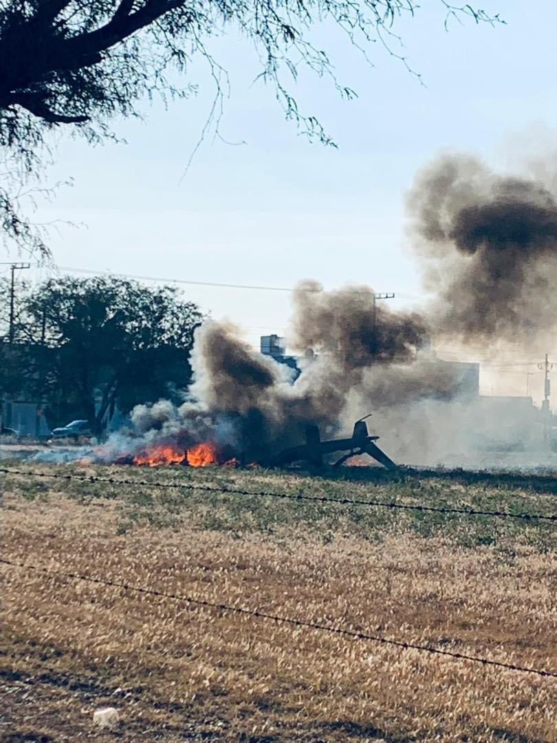 Cae helicóptero de SS de Aguascalientes