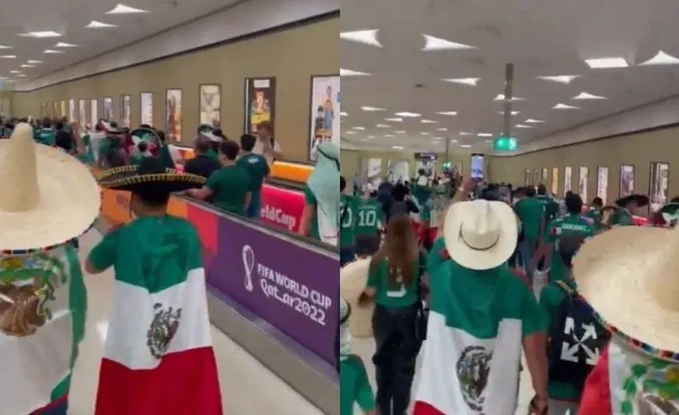 Protestan mexicanos en Qatar a favor del INE