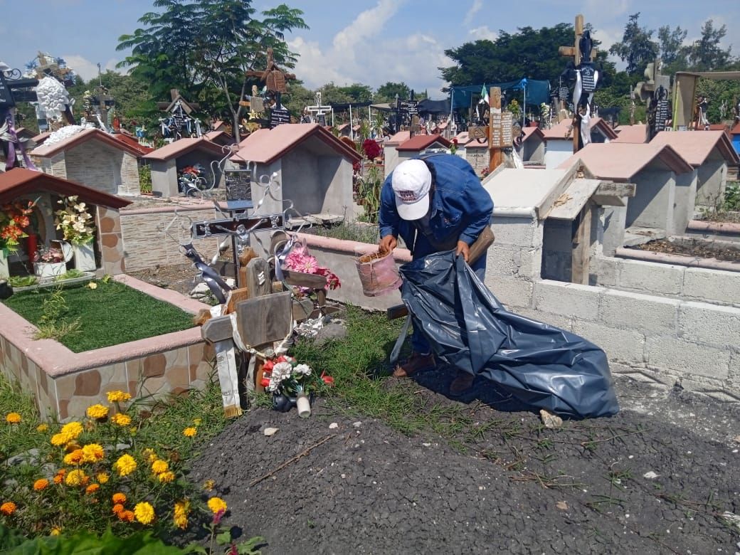 Inician recorridos de seguridad en panteones de Jiutepec