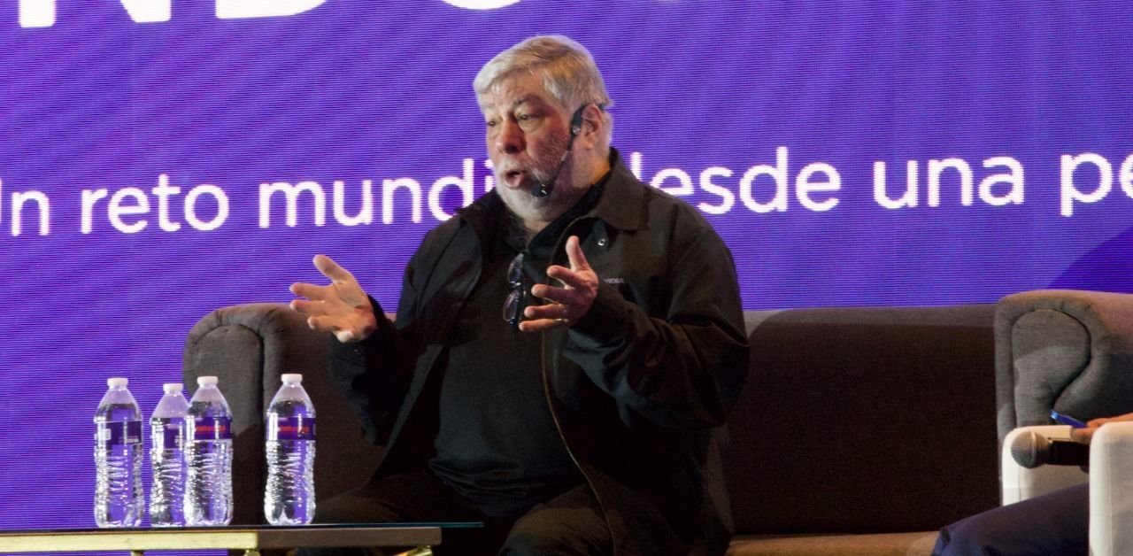 "Todos tenemos la posibilidad de llegar lejos" Steve Wozniak