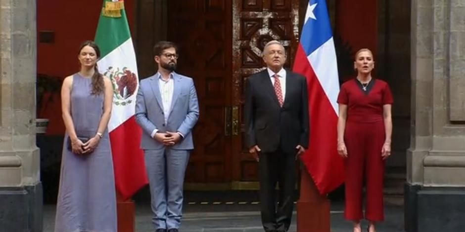 Visita presidente chileno tierras mexicanas