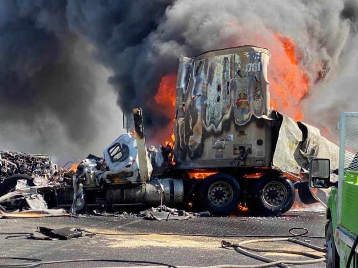 Accidente de tráiler en Coahuila deja a chófer sin vida