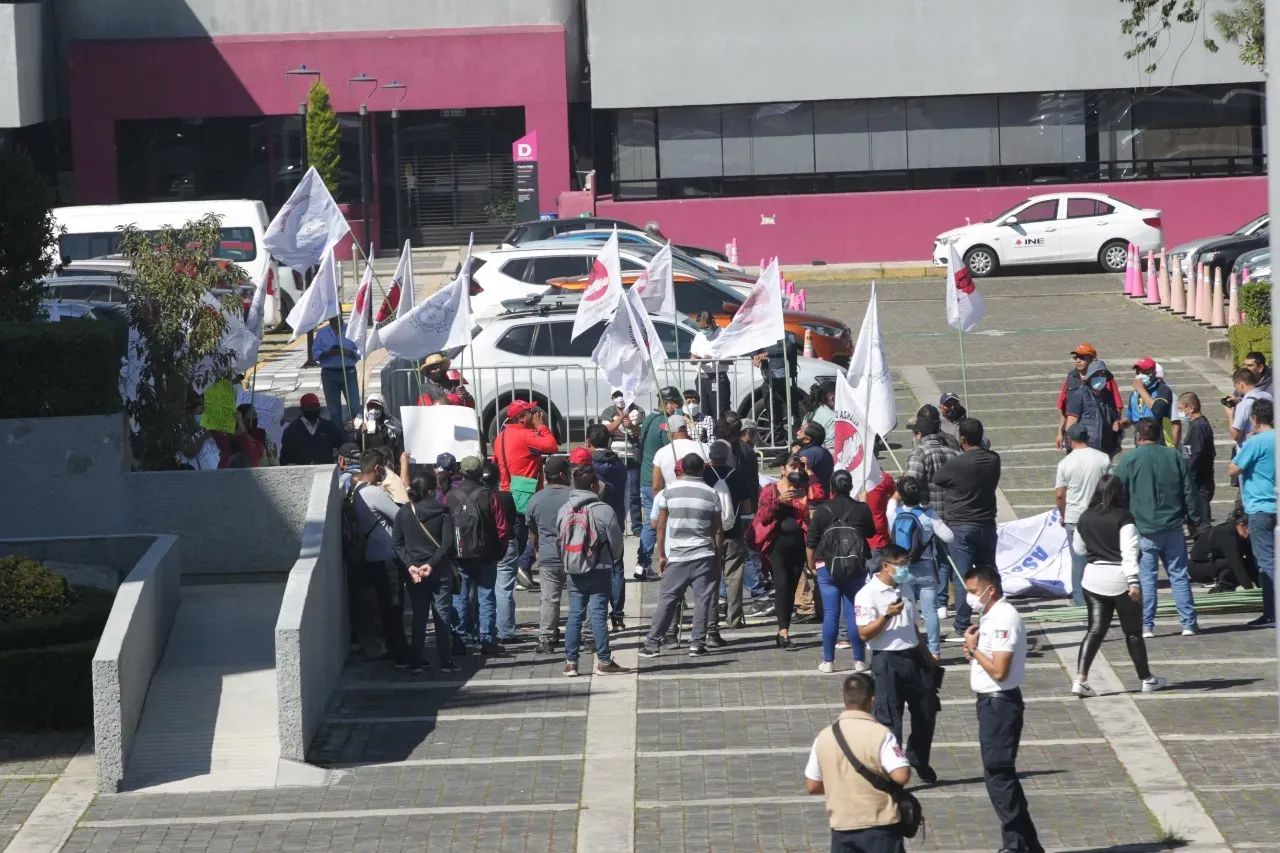Apoyan manifestantes Reforma Electoral de AMLO