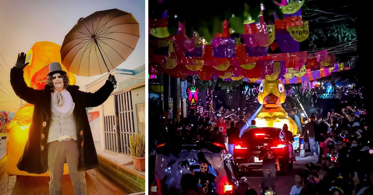 Exitoso desfile de Día de Muertos en Jojutla