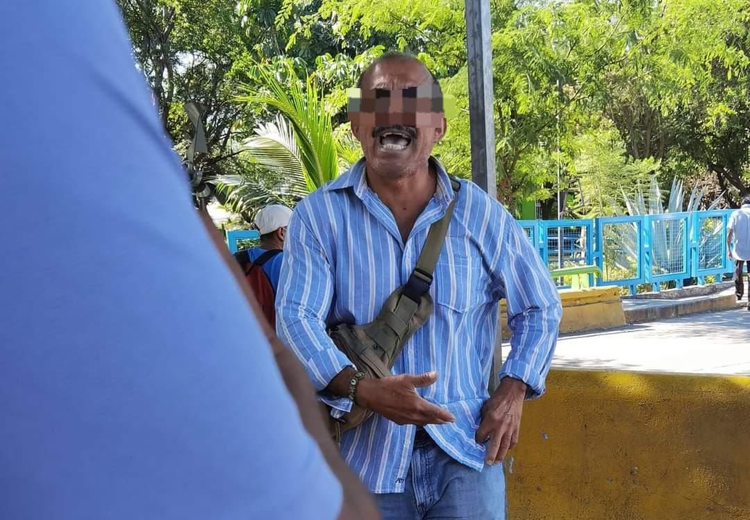 "Te estoy grabando porque estás muy bonita"