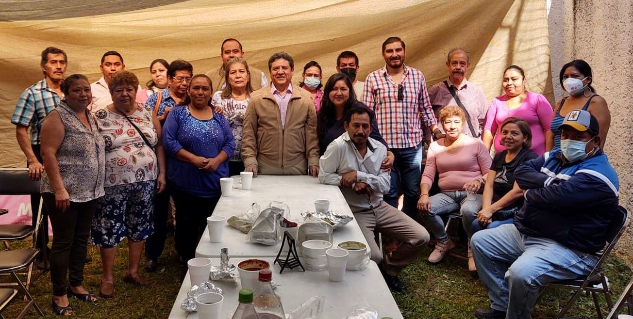 Genera alianza Matías Nazario con líderes vecinales de Cuernavaca