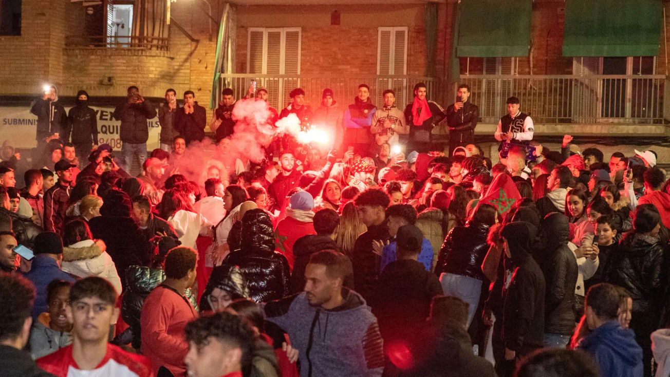 Victoria de Marruecos termina en disturbios europeos