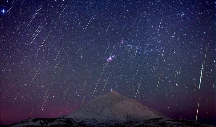 Habrá una última lluvia de estrellas en diciembre