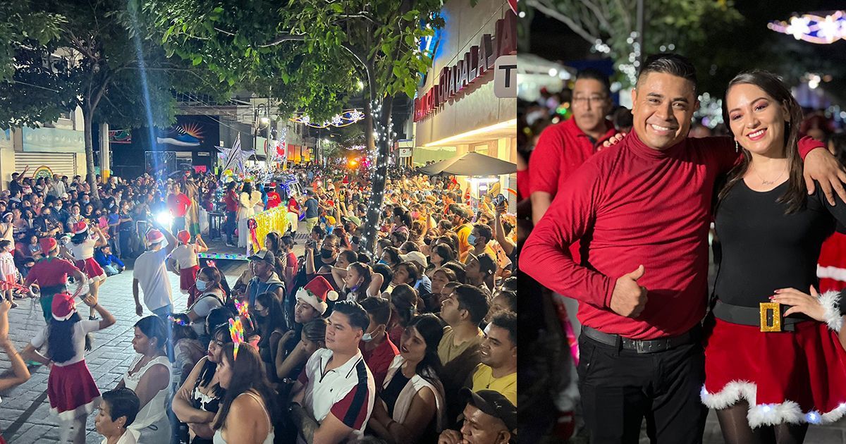 Jojutla disfruta de su caravana navideña