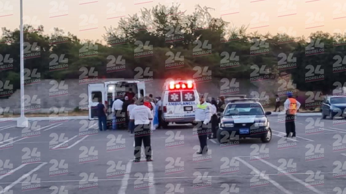 No abre paracaídas y joven cae al suelo