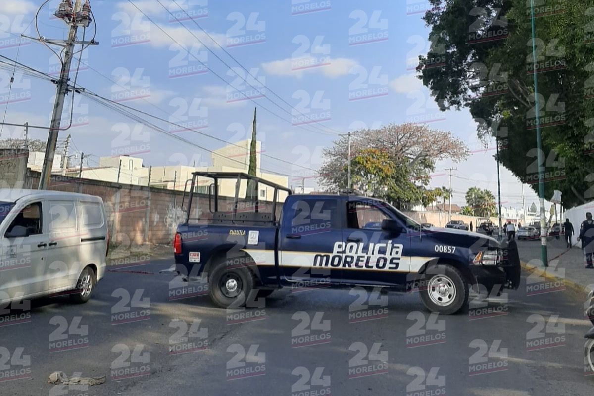 Balean a hombre en Cuautla dentro de un fraccionamiento