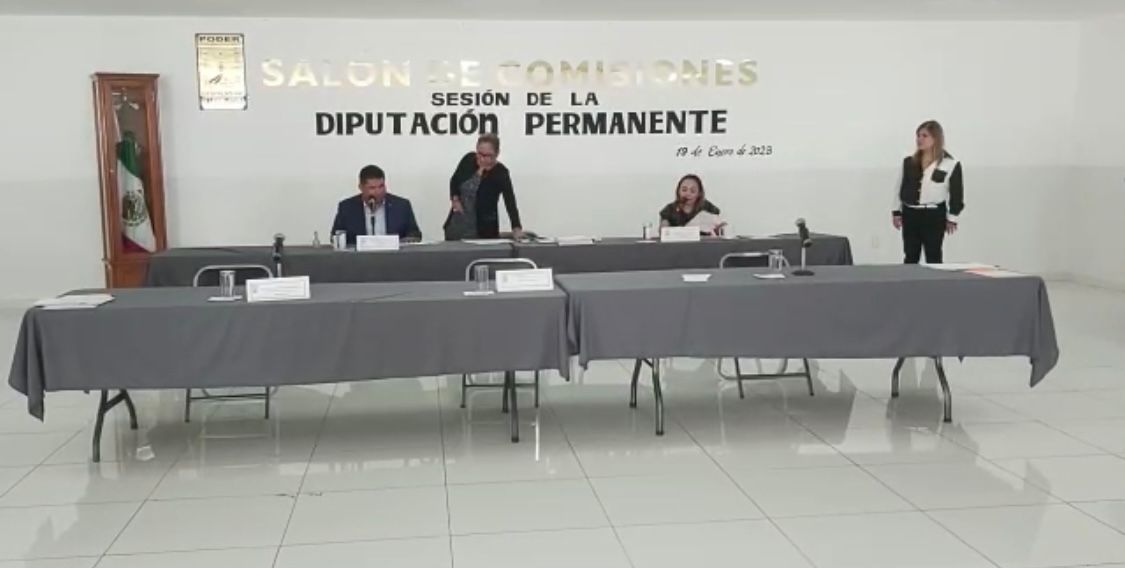 Por falta de quórum se suspende la sesión de la Diputación Permanente